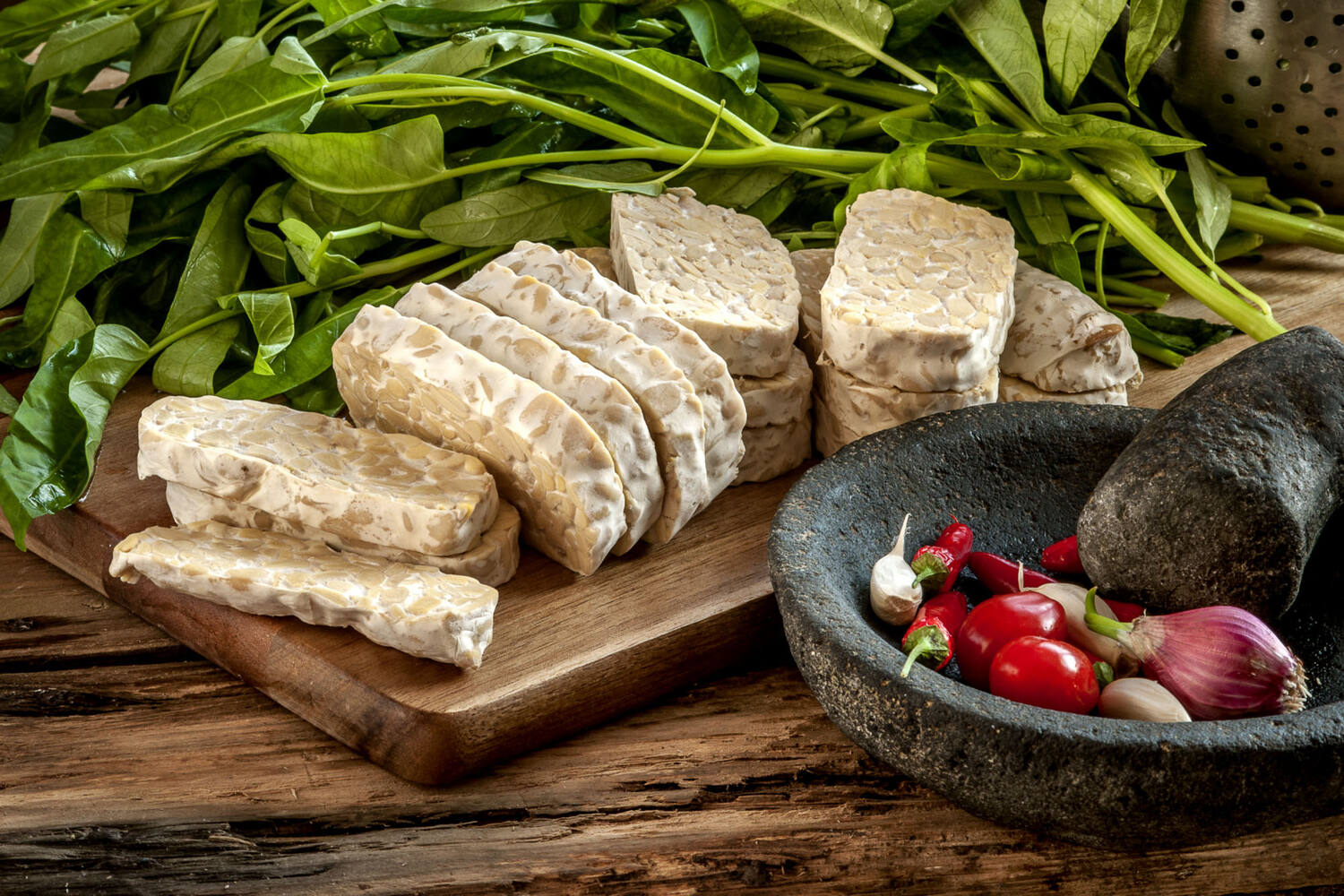 Tempeh 395gr stuk 3